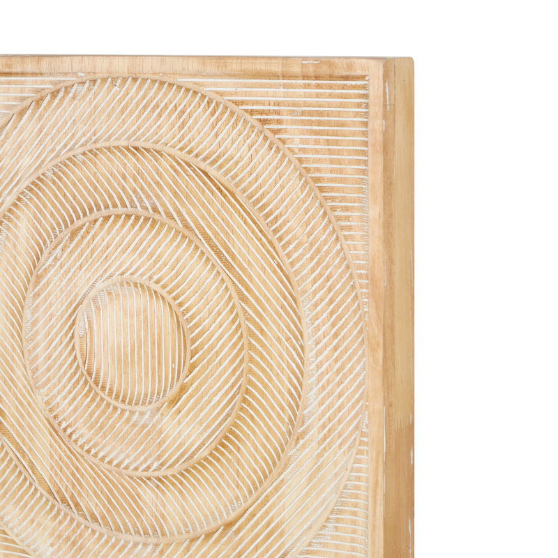 2 pièces minimalistes encadrées sur bois