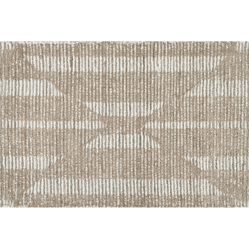 Tapis en laine touffeté à la main Hazen, Rectangle 2 pi x 3 pi