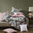 8pcs King Comforter With Soft Brushed Microfiber, - Design, And Ruffled Decor Pillows 8 Piece Reverse, Bartack, Matching Euro Shams