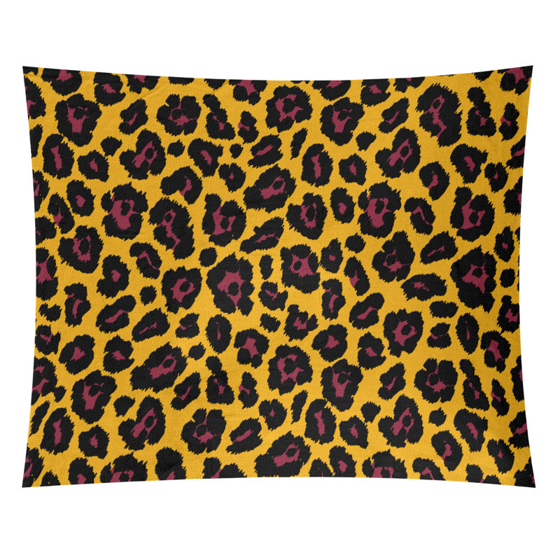Tapisserie en microfibre de football de l'Arizona, H 27,5 po x l 37,5 po, Jaune / rouge