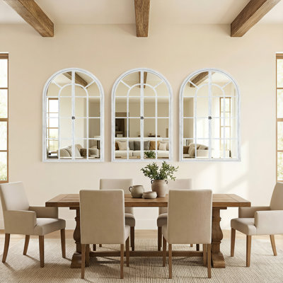Miroir décoratif 36 po H x 24 po Farmhouse