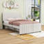 Lit plateforme double en bois avec lit gigogne Vale-1214849799