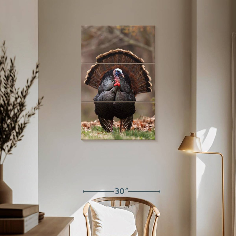 Brampt Strutting Tom Turkey, 57" H x 36" W