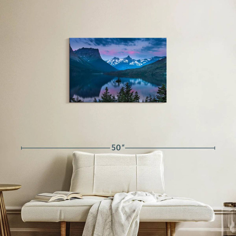 Alvord Glacier Park, Lakeside Mountains, H 20 po x l 30 po