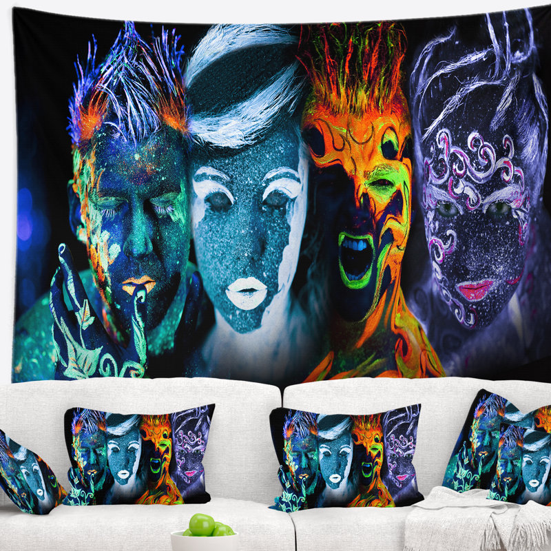Polyester Tapestry, 50" H x 60" W