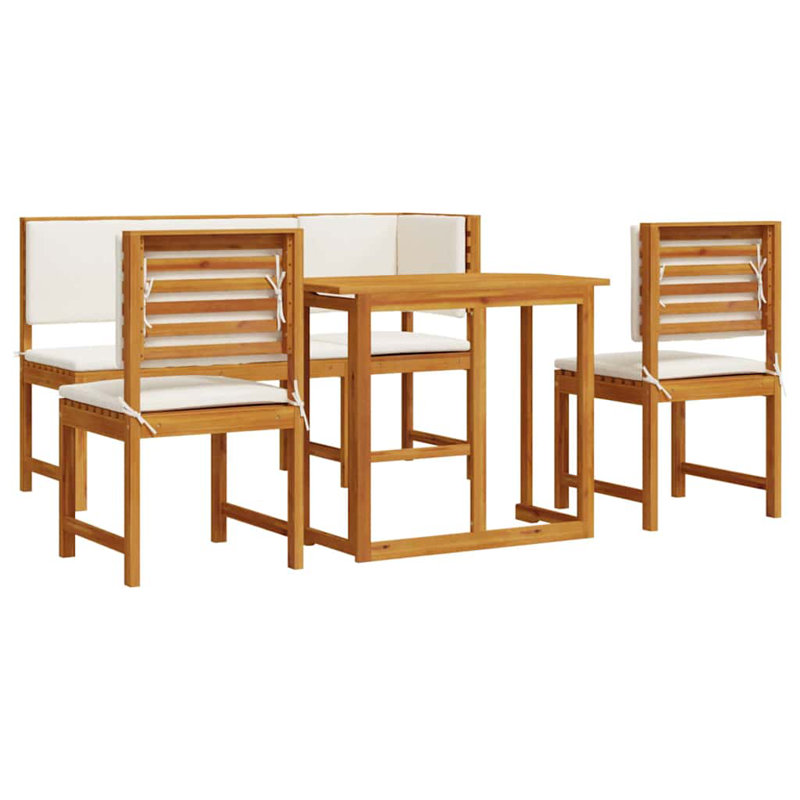 Ensemble bistro 4 pièces vidaXL Garden, Beige