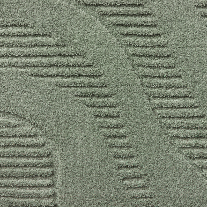 TOWN & COUNTRY EVERYDAY Lane Everwash® Machine Washable Area Rug 6'6x9'2 Sage Green, Rectangle 6'7" x 9'2"