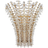 Serafina Glass 2 - Light Flush Mounted Sconce