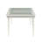Maverick Platinum Finish Dining Table