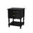 2 - Drawer Nightstand in Black-1388462302