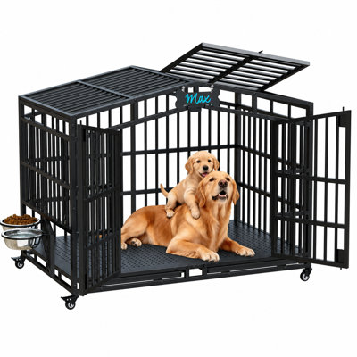 Cage pour chien en métal robuste Dorien
