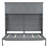 Queen Size Murphy Bed, Wall Bed With Top Cabinets, Bedframe-254943586-254943591