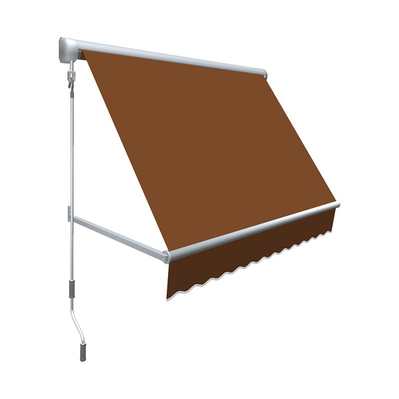 Awntech Mesa Window Retractable Awning, Terracotta, 24" H x 36" W x 24" D