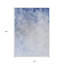 Tapis intérieur lavable 10 pi x 14 pi bleu marine, bleu et bleu denim