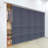 Cadet 6-Panel Single Rail Panel Track Extendable 98"-130"W x 94"H, Panel width 23.5"-204581372-204581346