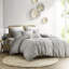 Housse de couette en chenille imprimée double / grand lit - literie 100% coton avec chambre-120469515-120469514