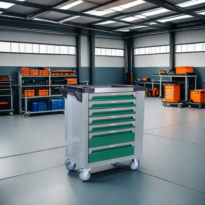Chariot à outils multifonctionnel à 5 tiroirs avec roulettes 30,1 W