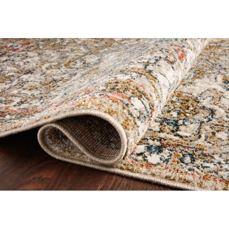 Wybolt Oriental Indoor Rug, Rectangle 6'7" x 9'3"