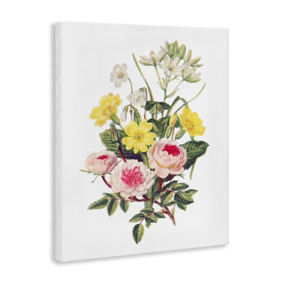 Bushel of Wild Florals Canvas, design by Lettered and Lined