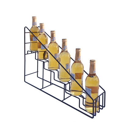 Coffee Syrup Bottle Rack Wire Rack Bottle Glorifier Display Stand Rack Bar Liquor Display by Prep & Savour