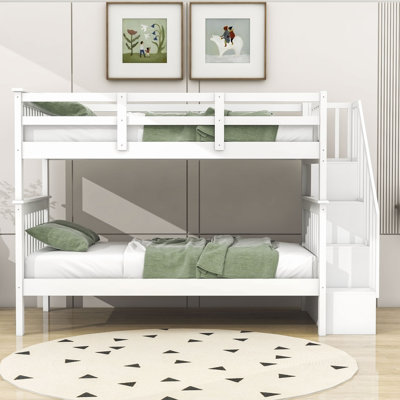 Abruscato Kids Twin Over Twin Bunk Bed