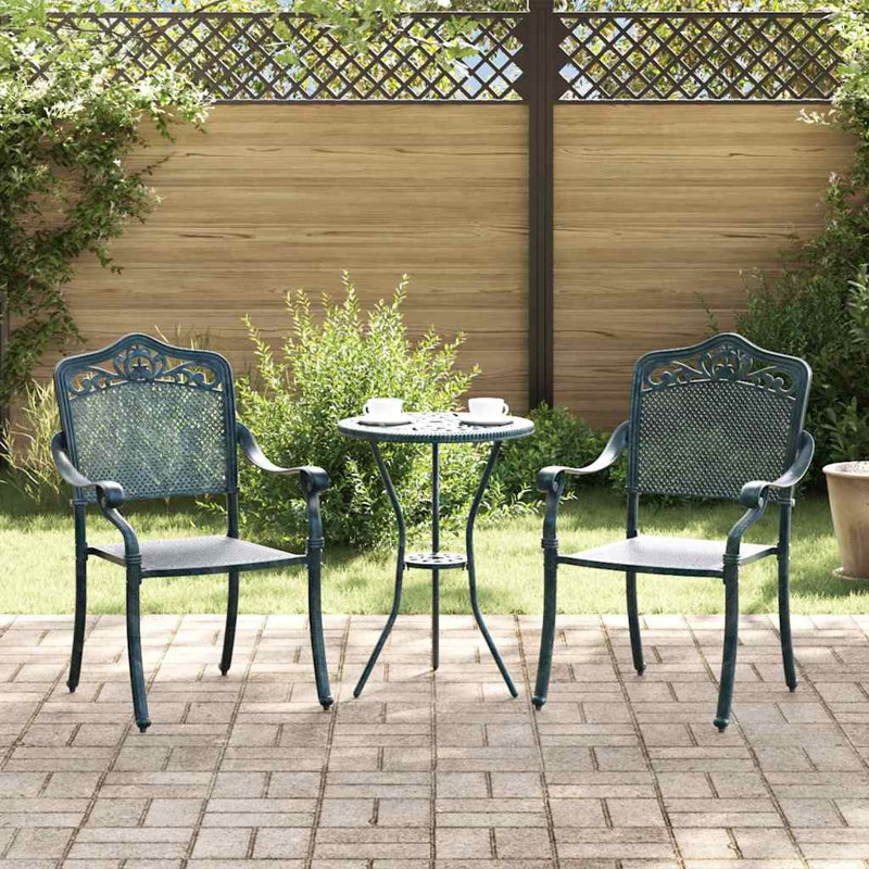 Patio Dining Armchair, Green