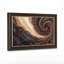 Art mural sur toile tourbillonnant de pierres rouillées et grises-133549845
