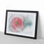 A Pink Hibiscus Flower in Abstract - Framed Print-55629290-55629293