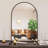 30X40 Inch Arched Wall Mirror With Black Metal Frame | Gift Idea-405426626-382847586