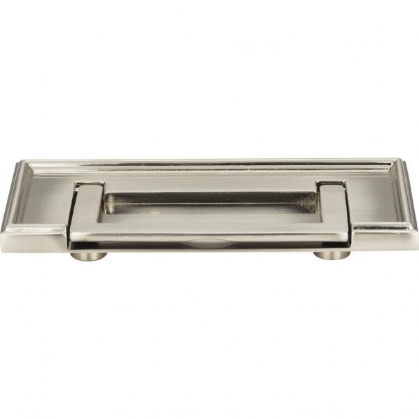 Campaign 3" Center to Center Drop handle, Brushed Nickel
