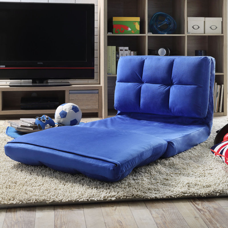 Chaise Dhalia Loungie Loungie, Bleu