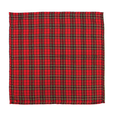 Ensemble de 4 serviettes de table Tartan
