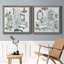 «Opulent Bath I», ensemble de 2 peintures sur toile encadrées-2079942364-2079942365