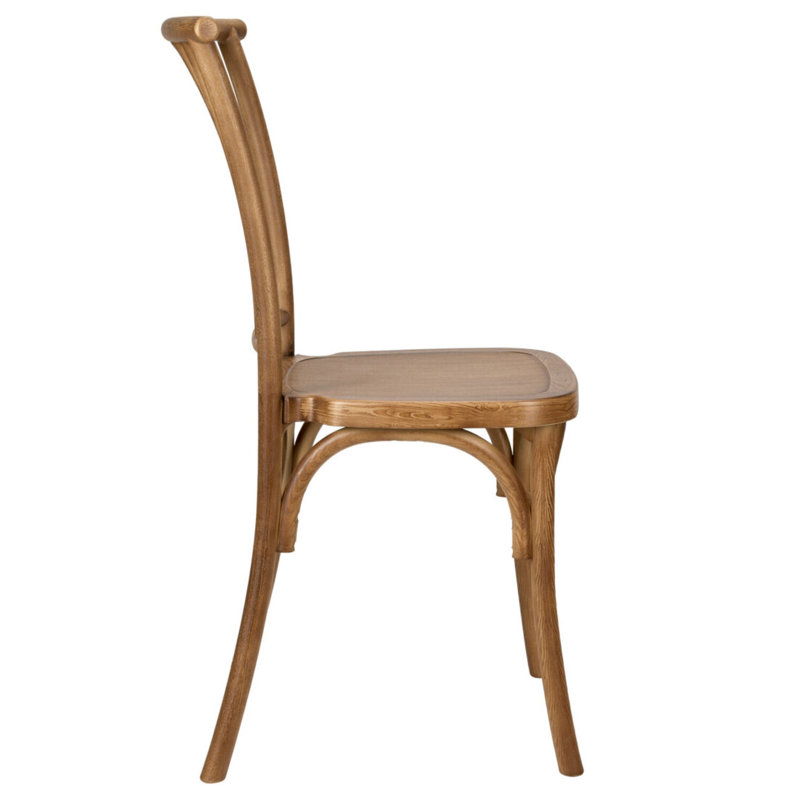 Toughresin Willow Chair By Chivari,2 Chair Bundle By Chivari, Chestnut