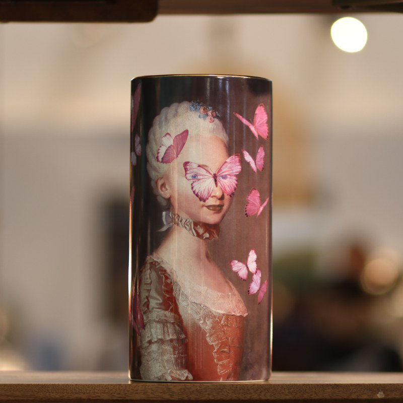 Aubusson Handmade Ceramic Vase