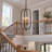 Kaylaa 4 - Light Moden Gold Black Lantern Chandelier-502095025