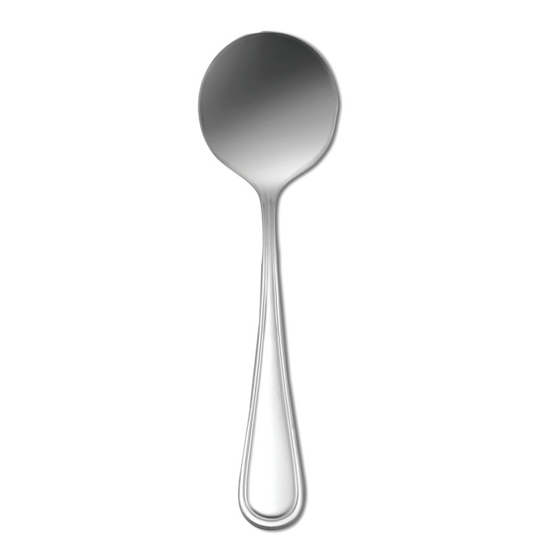 New Rim II Bouillon Spoons by Oneida (18/0)