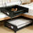 Under Bed Storage Containers With Wheels, 2-Pack XXL Rolling Storage Bins With Clear Lid And Lockable Wheels For Clothes, Shoes, And Seasonal Items-932663306-932663309