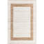 Tapis brun clair tressé Muenster-419384429