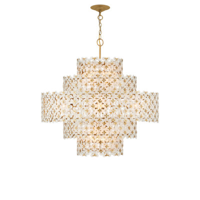 Spring Flower Chandelier