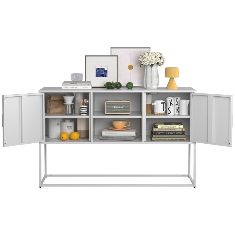 Console 47,18 po Mariaantonia, Blanc