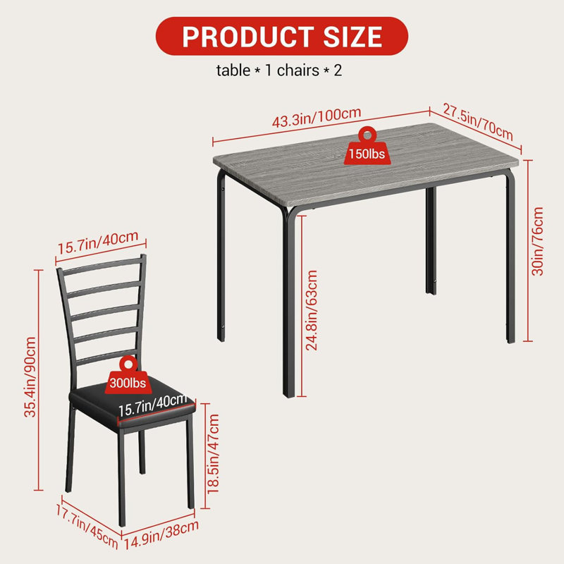 4 - Person Dining Set