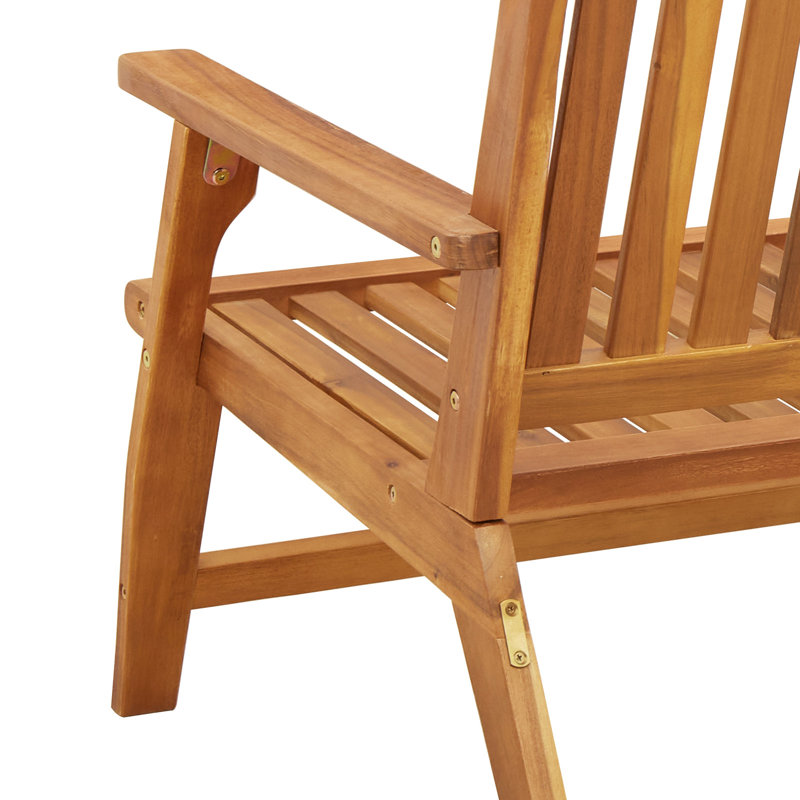 Solid Wood Acacia Outdoor Bench