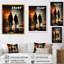 Portrait de cowboys futuristes - art mural occidental-1146398531-1235975140