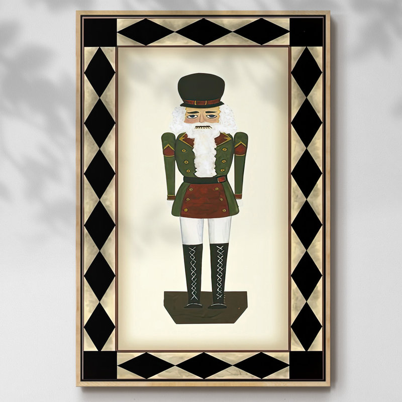 " Nutcracker II ", Natural, 37" H x 25" W x 1.5" D