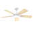 White with Oak/White Blades