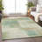 Premium Machine Washable Tweedy Aloe Rug-1801560158