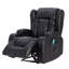Fauteuil de massage inclinable chauffant en similicuir-81912657