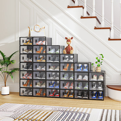 Range-chaussures empilables (ensemble de 32)