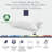MicronOne Allergen-Free White Down Pillow, Firm Density-799972453